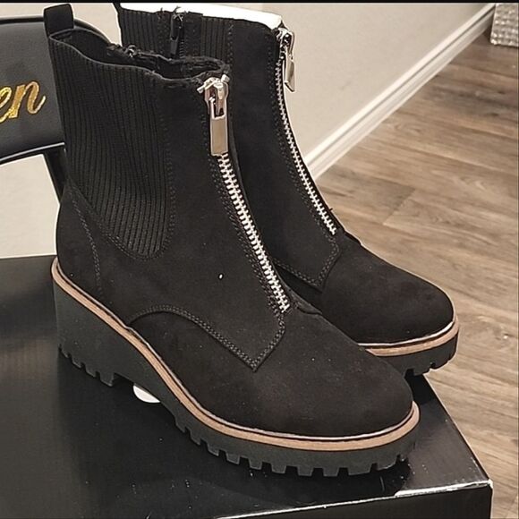 Steve Madden Harper Zip Front Boot - Picture 4 of 7